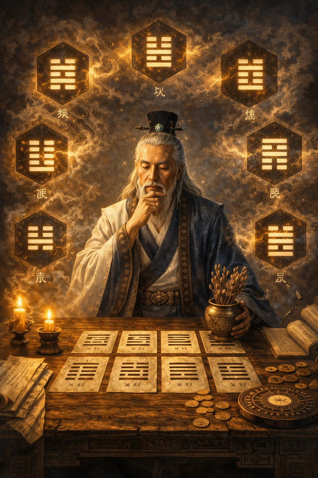 Yi Jing (Divinatoire) - L'art du changement pour sortir du doute et retrouver une maturité décisionnelle.